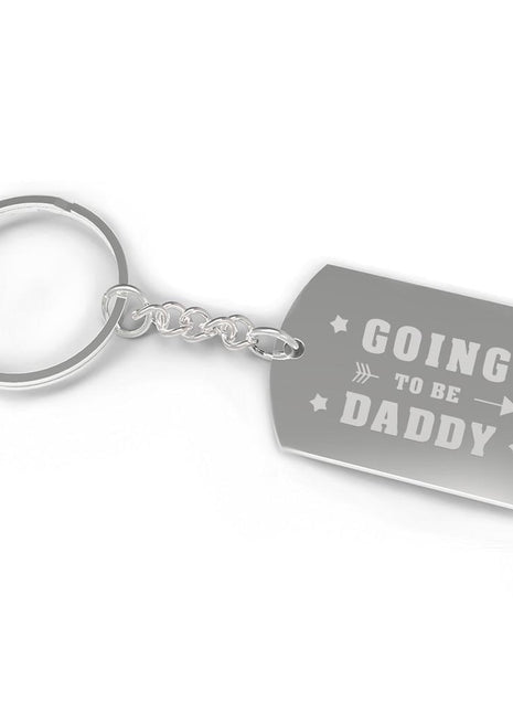 Going To be Daddy Key Chain Baby Announcement Gift