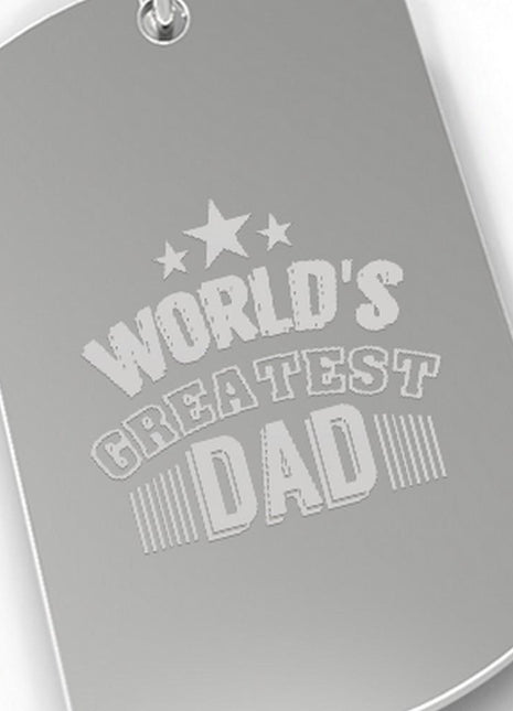 World's Greatest Dad Nickel Key Chain Unique Gifts