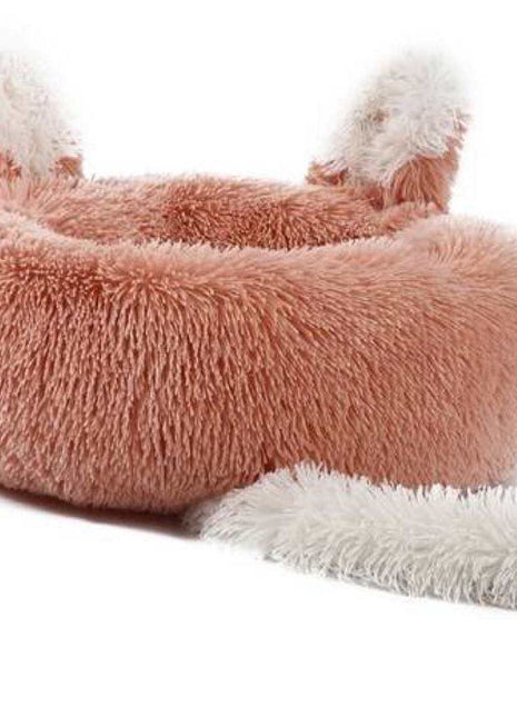 Fast Shipping Plush Pet Bed with Ears and Tail for Cats and Small Dogs