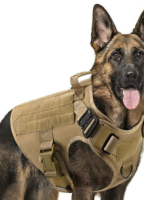 Fast Shipping Military Dog Tactical Harness and Leash Set