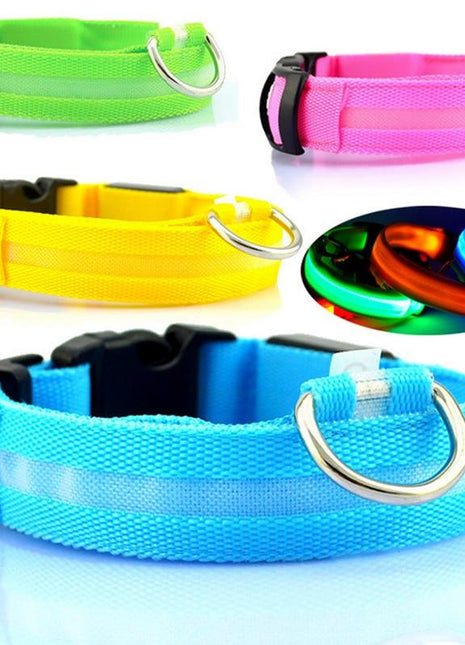 USB RECHARGEABLE LED PET DOG COLLAR