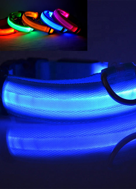 USB RECHARGEABLE LED PET DOG COLLAR