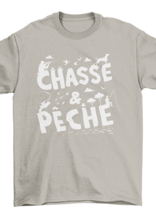 Hunting and fishing quote t-shirt