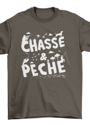 Hunting and fishing quote t-shirt