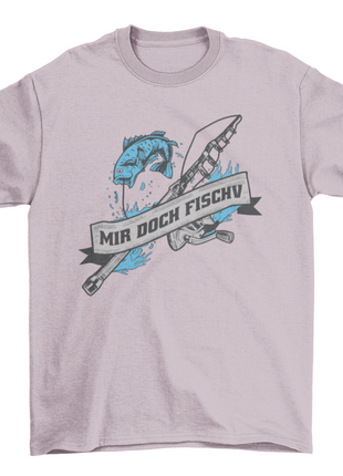 Fishing rod and fish t-shirt