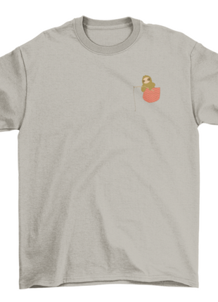 Fishing sloth t-shirt