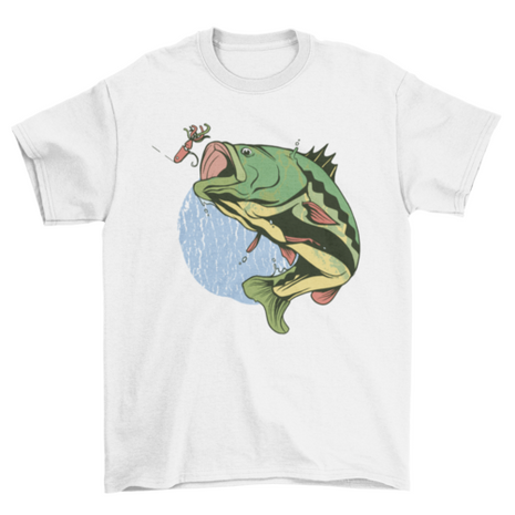 Fly Fishing Perch Fish T-shirt