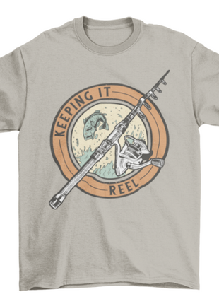 Reel pun fishing hobby t-shirt