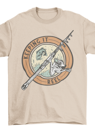 Reel pun fishing hobby t-shirt