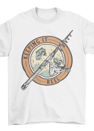 Reel pun fishing hobby t-shirt