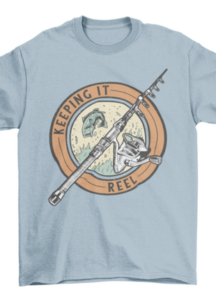 Reel pun fishing hobby t-shirt