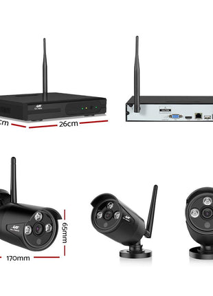 UL-tech CCTV Wireless Security Camera System 8CH Home Outdoor WIFI 6
