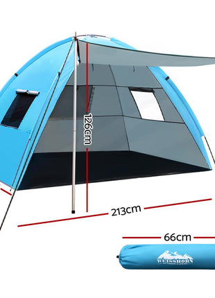 Weisshorn Camping Tent Beach Tents Hiking Sun Shade Shelter Fishing