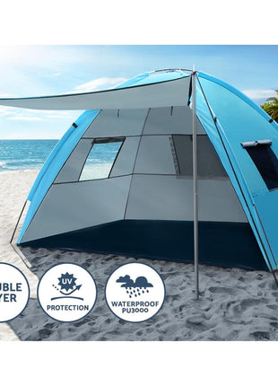 Weisshorn Camping Tent Beach Tents Hiking Sun Shade Shelter Fishing