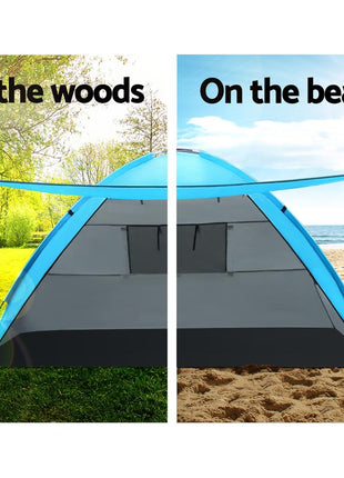 Weisshorn Camping Tent Beach Tents Hiking Sun Shade Shelter Fishing