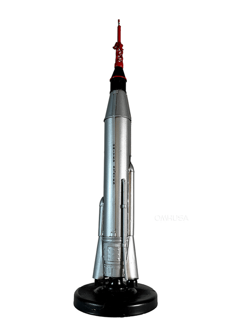 Metal Mercury Atlas Rocket Display Model