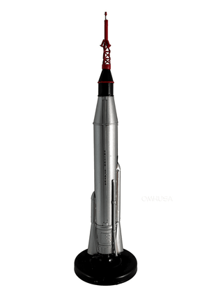 Metal Mercury Atlas Rocket Display Model