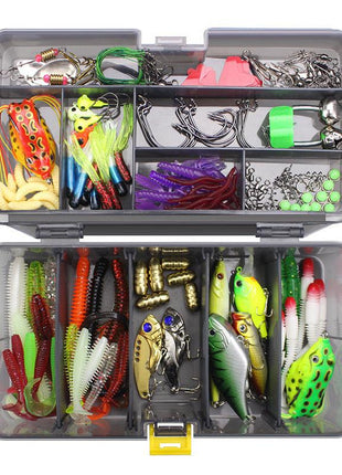 Ultimate Angler's Paradise: 168-Piece Multifunctional Fishing