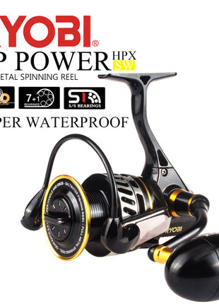 AP POWER SW Spinning Fishing Reels 6000/8000/10000 Gear Ratio 5.0:1