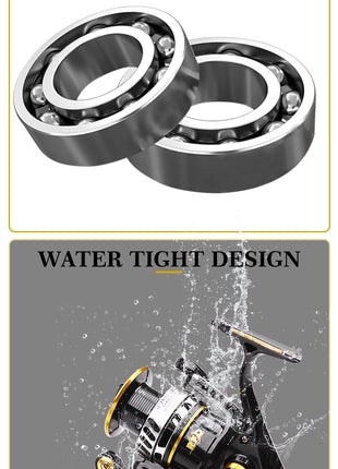 AP POWER SW Spinning Fishing Reels 6000/8000/10000 Gear Ratio 5.0:1