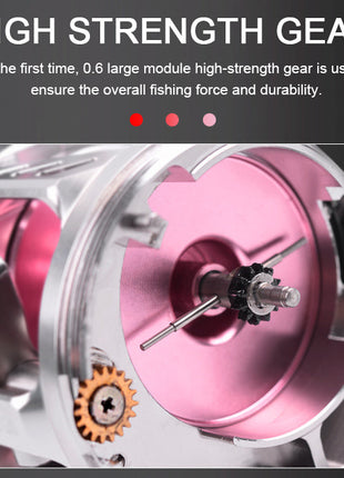 Full metal jigging reel 10+1BB sea fishing reel 6.8:1 gear ratio max