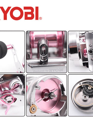 Full metal jigging reel 10+1BB sea fishing reel 6.8:1 gear ratio max