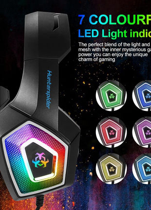 Dragon Stereo LED Gaming Headset with Microphone