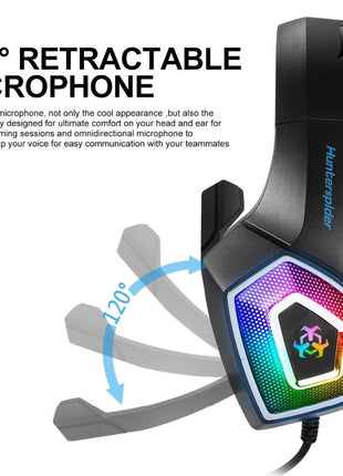 Dragon Stereo LED Gaming Headset with Microphone