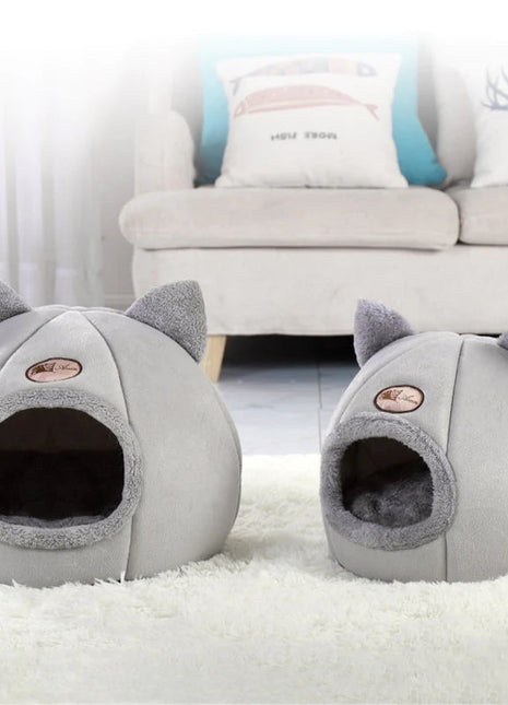 Cozy 2-In-1 Pet House Bed