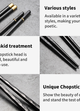 Elegant Reusable Chopsticks Set