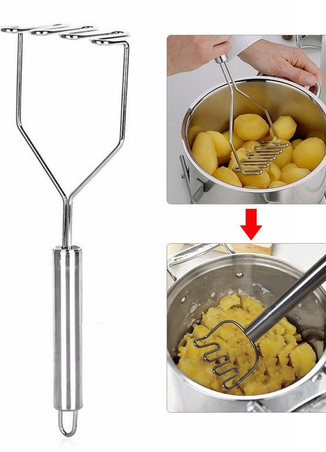 Premium Stainless Steel Durable Potato and Food Masher