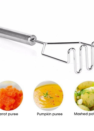 Premium Stainless Steel Durable Potato and Food Masher