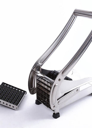 Stainless Steel French Fries and Potato Cutter with 2 Different Blades