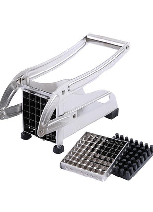 Stainless Steel French Fries and Potato Cutter with 2 Different Blades