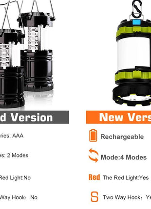 Handheld Multifunction LED Camping Waterproof Lantern