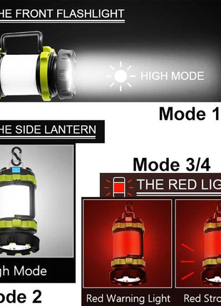 Handheld Multifunction LED Camping Waterproof Lantern
